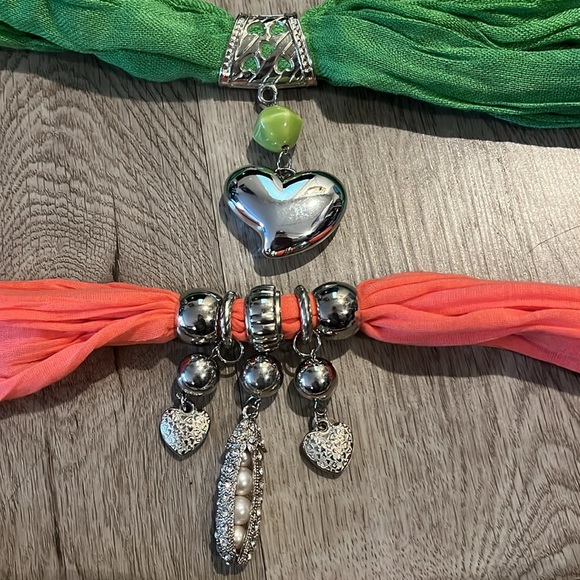 Infinity Chiffon Jewel Scarf Wrap Lot - Picture 11 of 14